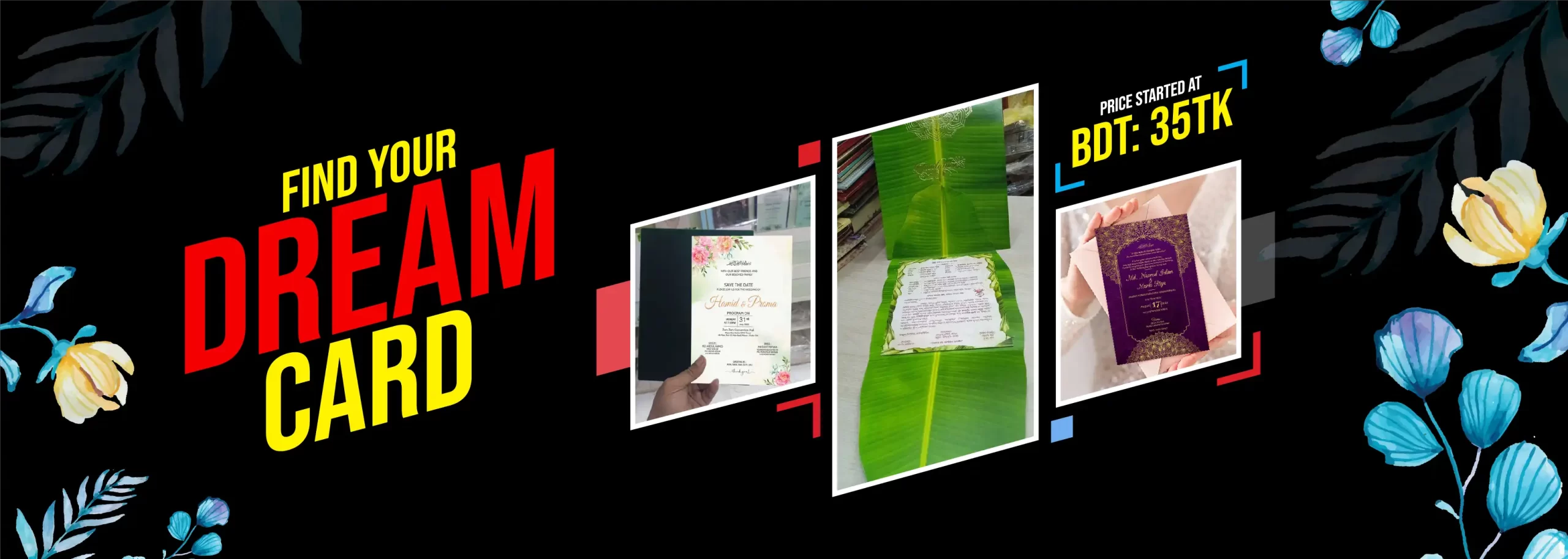 Dawat Card Home Page